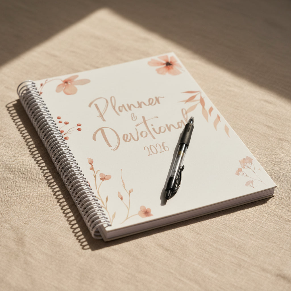 2026 Christian Planner & Devotional – Faith Based Work & Daily Planning Notebook