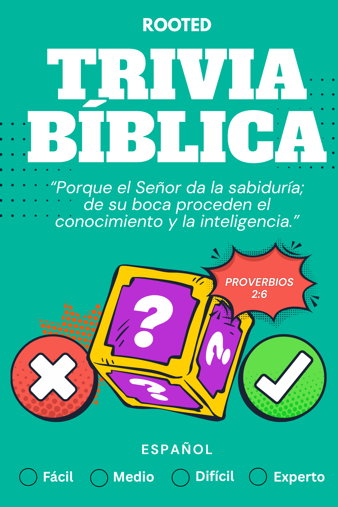 Bible Trivia Card Game – Christian Family & Youth Group Bible Study Game (4 Levels)