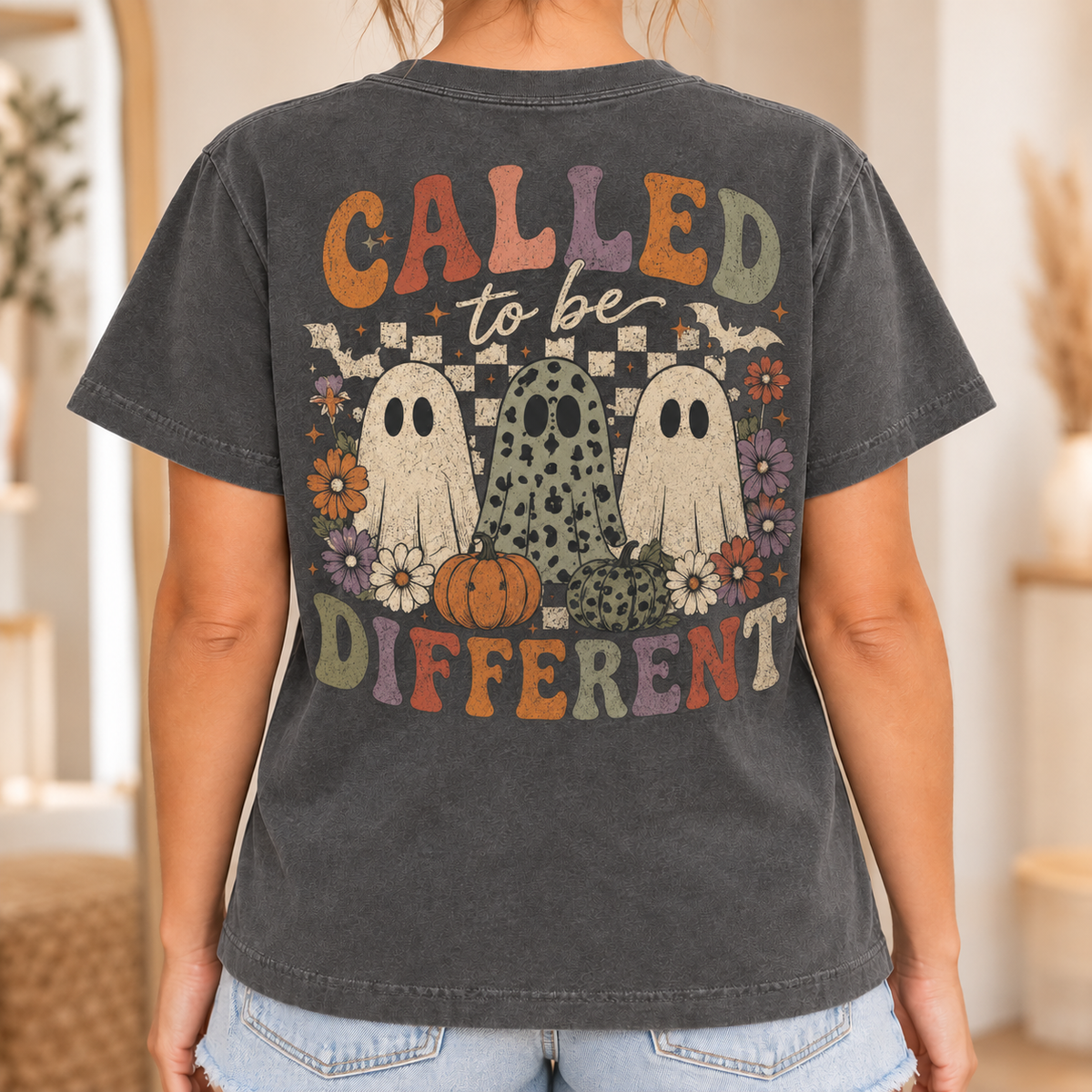 Called to Be Different Christian Fall T-Shirt for Women – Pepper Comfort Colors Tee