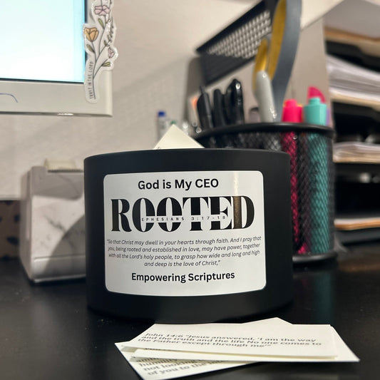 God Is My CEO Scripture Jar