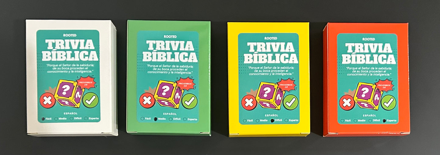 Bible Trivia Card Game – Christian Family & Youth Group Bible Study Game (4 Levels)