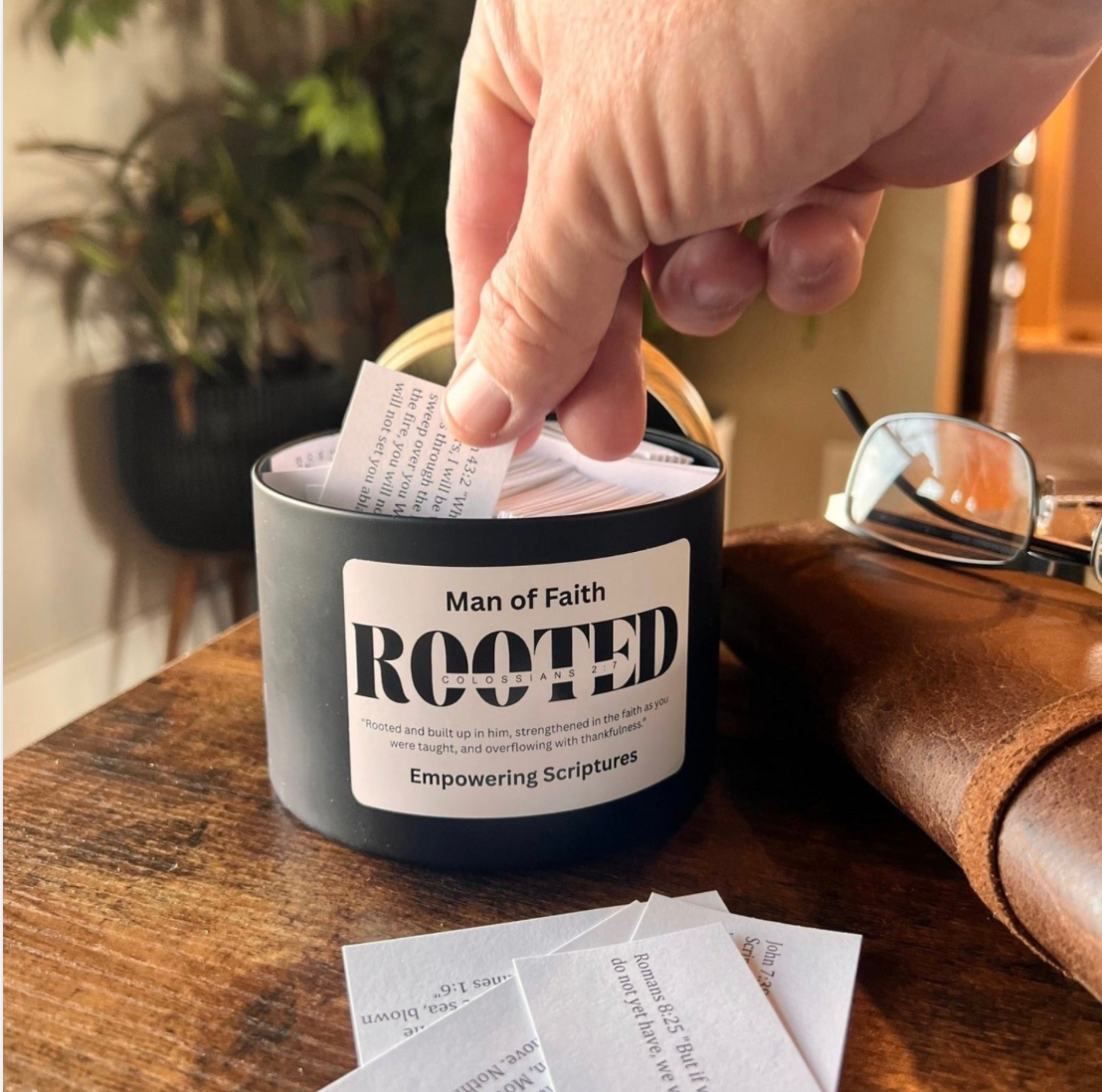 Custom Scripture Jars with Event Labels for Churches, Retreats & Conferences
