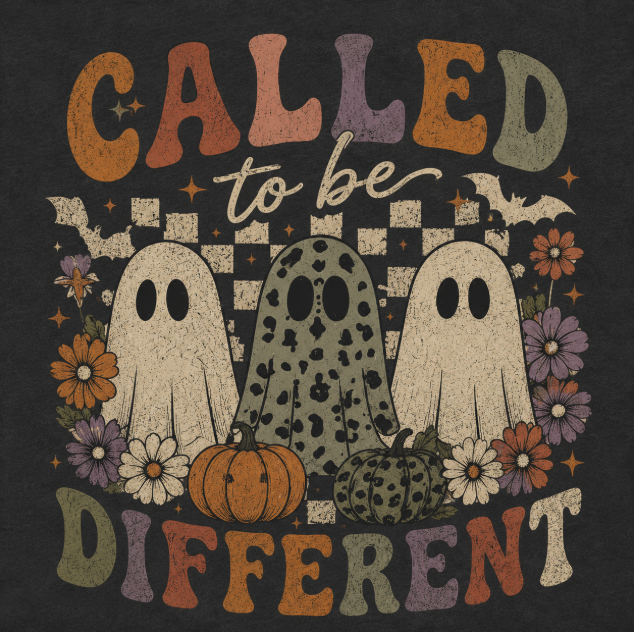 Called to Be Different Christian Fall T-Shirt for Women – Pepper Comfort Colors Tee