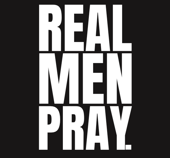 Real Men Pray Christian T-Shirt for Men – Gildan Softstyle Tee