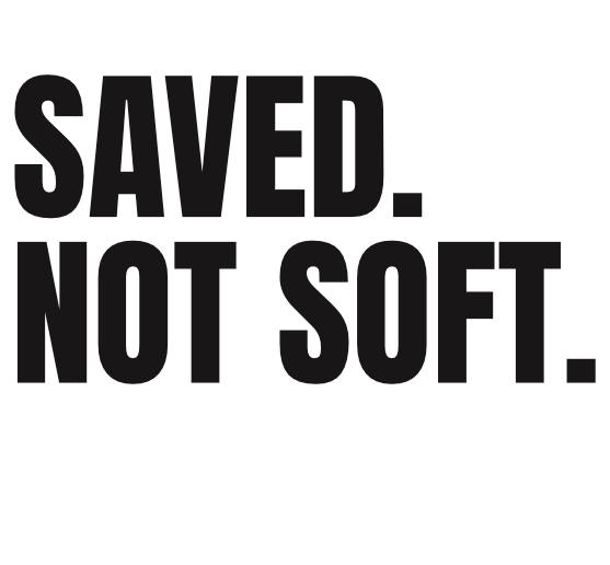 Saved. Not Soft. Christian T-Shirt for Men – Gildan Softstyle Tee