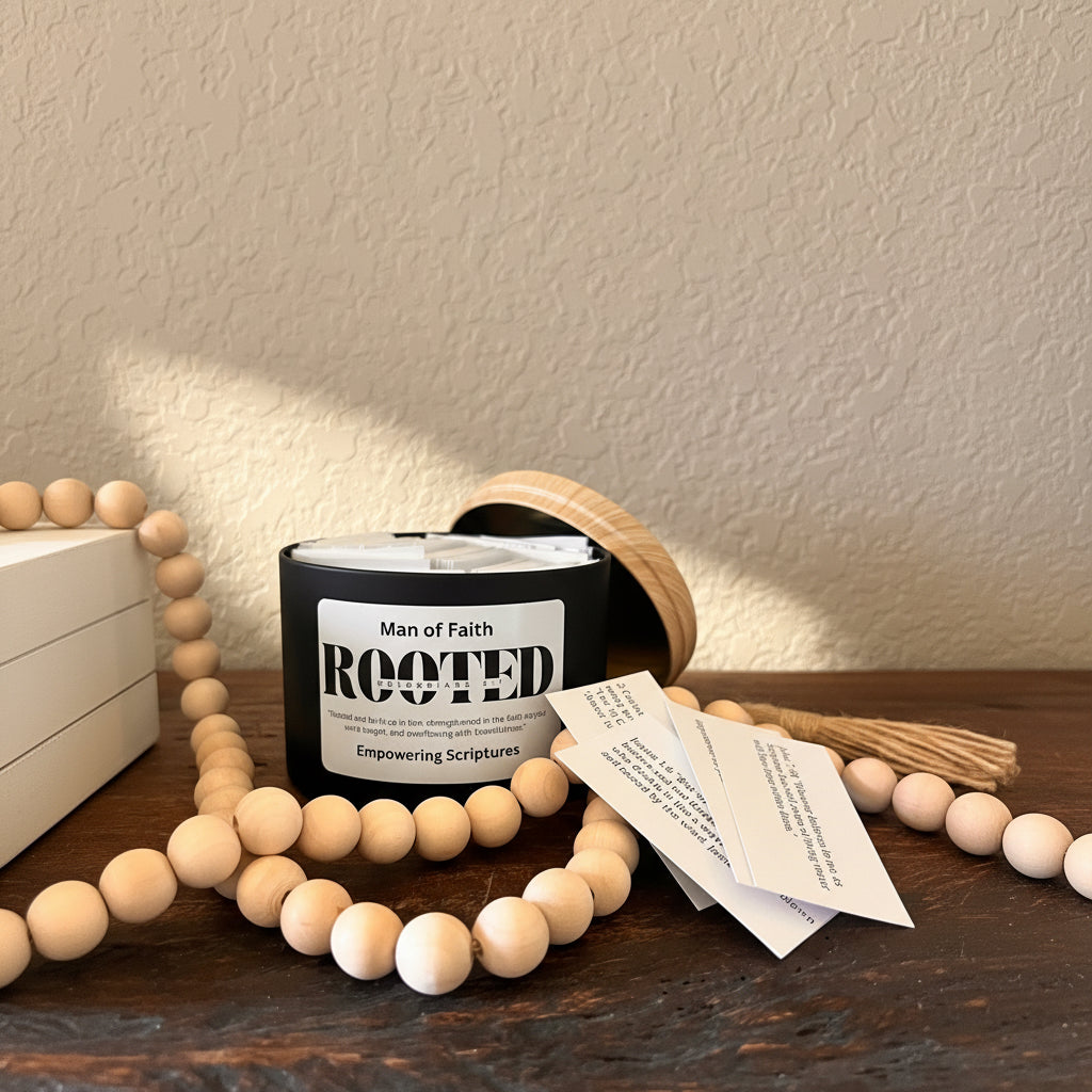 Man of Faith Scripture Jar