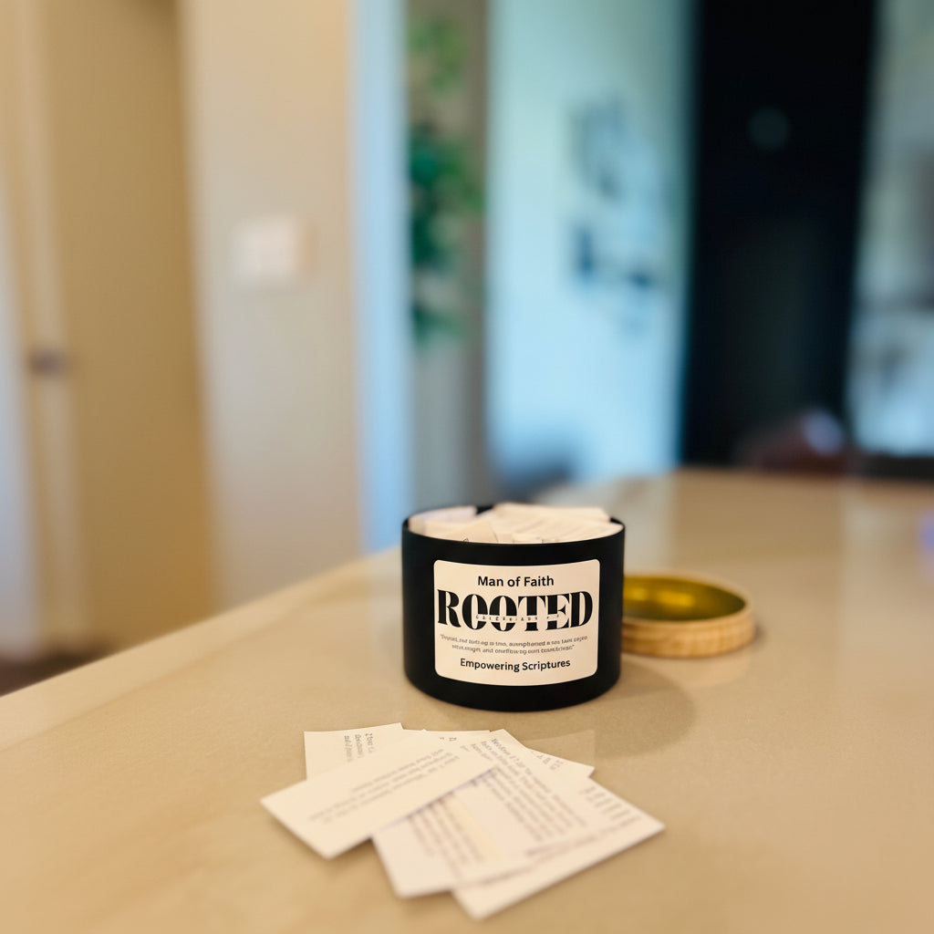 Man of Faith Scripture Jar