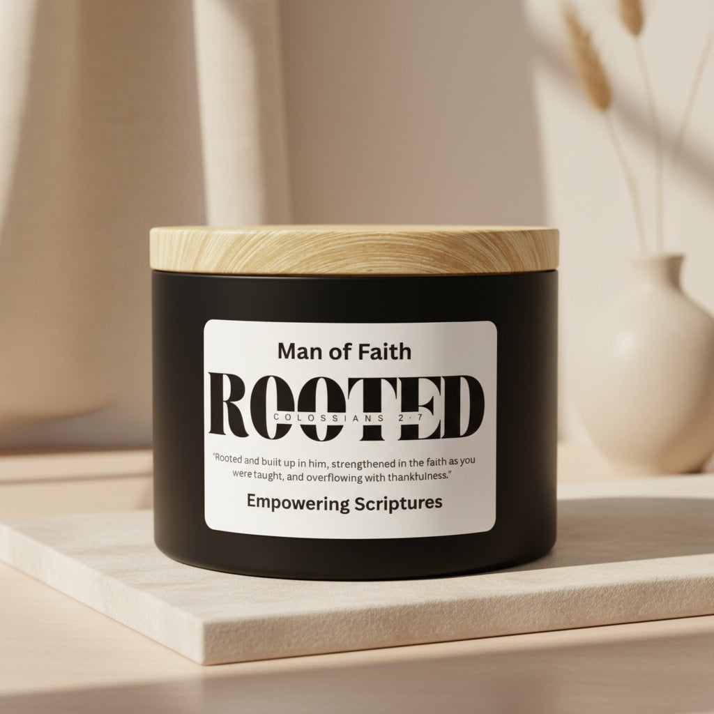 Man of Faith Scripture Jar