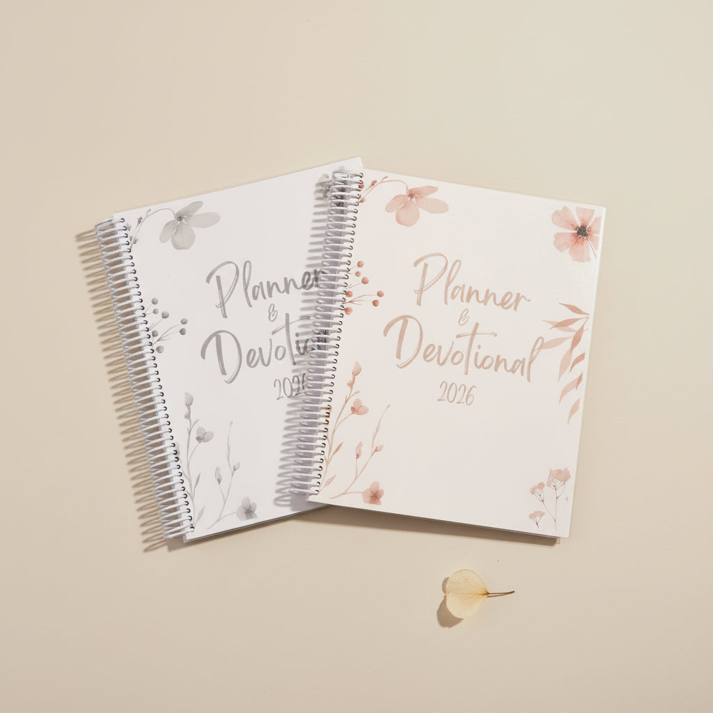 2026 Christian Planner & Devotional – Faith Based Work & Daily Planning Notebook